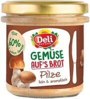 Gemüse auf's Brot Pilze