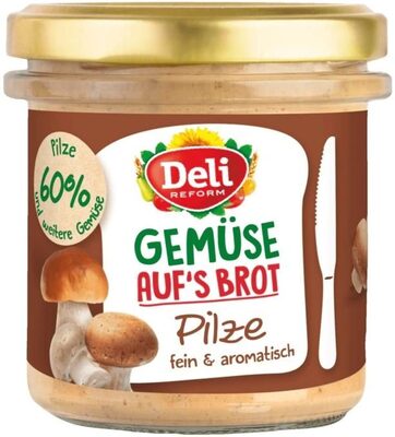 Gemüse auf's Brot Pilze