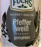 Pfeffer weiß gemahlen