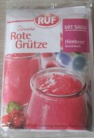 Rote Grütze Himbeer Geschmack