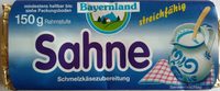 Schmelzkäsezubereitung Sahne