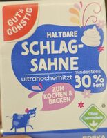 Schlagsahne 30%