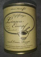Tafelfertiger Linseneintopf