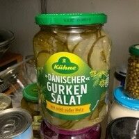 Dänischer Gurkensalat (Gurke in Scheiben)