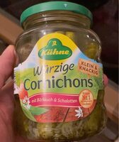 Cornichons mit Schalotten & Bärlauch verfeinert