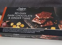 Butter Biscuits with Ginger & Dark Chocolate