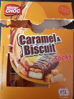 Caramel & Biscuit Sticks