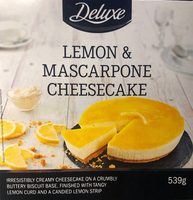 Lemon & Mascarpone Cheesecake