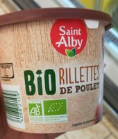 Rillettes de poulet bio