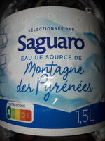 Eau de source de montagne
