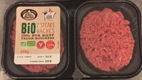 Steaks hachés bio 100% pur boeuf façon bouchère