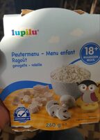 Menu enfant ragout