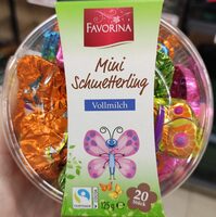Mini Schmetterling Vollmilch