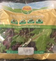 Brotes tiernos