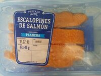 Escalopines de salmón