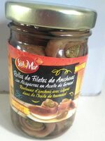 Rouleaux d'anchois avec câpres