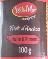 Filet d'anchois du Pérou pimentés