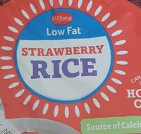 CAN BE EATEN HOT OR COLD Milbona Low Fat STRAWBERR