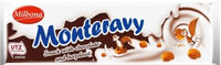 Snack with chocolate and hazelnut