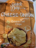 Cheese onion čips