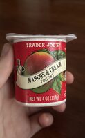 Mangos and Cream Yogurt
