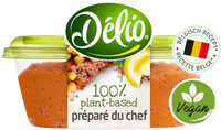 100% plant-based préparé du chef