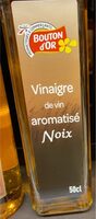 Vinaigre de vin aromatisé noix