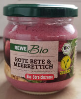 Rote Beete & Meerrettich Bio-Streichcreme