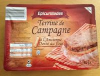 Terrine de Campagne à l'Ancienne Dorée au four