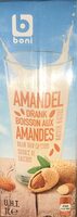 Boisson aux amandes