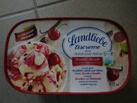 Landliebe Eiscreme Vanille-Kirsch