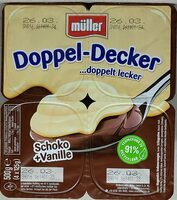 Doppel-Decker - Schoko + Vanille