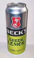 Beck's Green Lemon