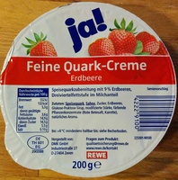 Feine Quark-Creme Erdbeere