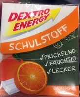 Schulstoff Orange