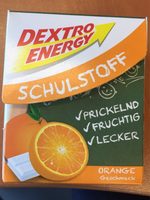 Schulstoff Orange