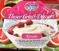 Unser Grießdessert Kirsche