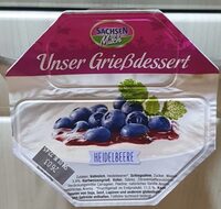 Unser Grießdessert - Heidelbeere