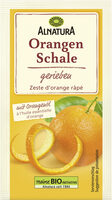 Orangenschale ger.