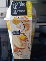Frühstücksmüsli Apfel-Mango-Anis mit knusper-müsli