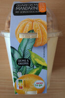 Quarkcreme Mandarine Dessert