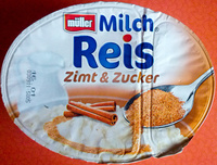 Müller Milch Reis Zimt & Zucker