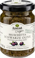 Bruschetta Schwarze Olive