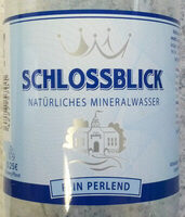 Schlossblick natürliches Mineralwasser fein perlend