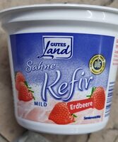 Sahne-Kefir Erdbeere