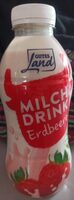 Milch Drink Erdbeere