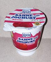Sahne-Joghurt mild - Kirsche