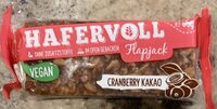 Hafervoll Flapjack Cranberry Kakao
