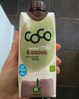 Coconut milk and cocoa