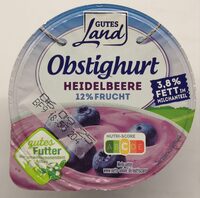 Obstighurt Heidelbeeren